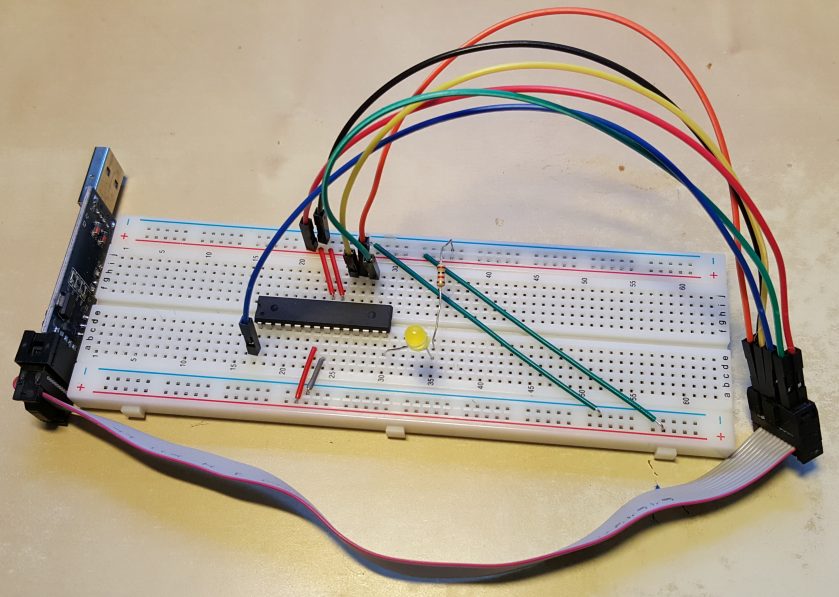 atmega spi programmer