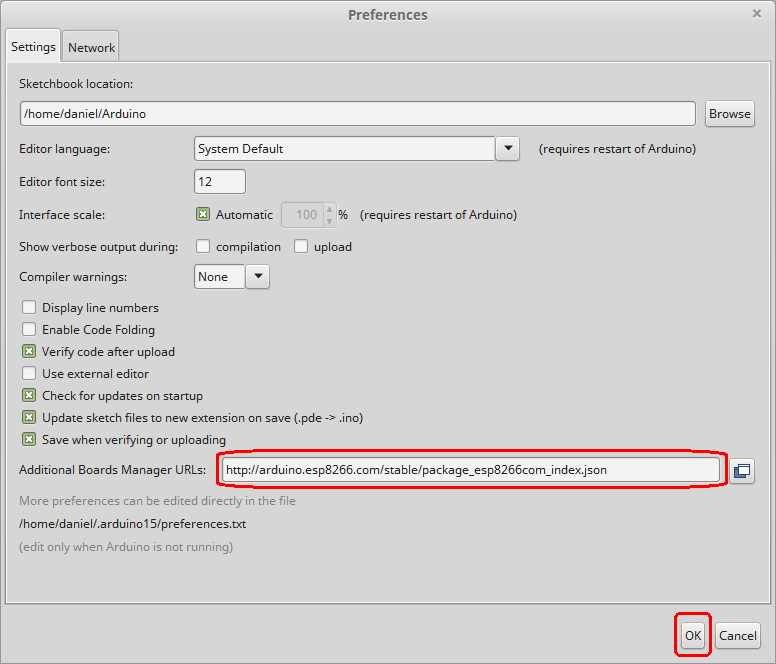 Arduino Environment And Esp8266 Tuxamito Arduino Environment And Esp8266 Tuxamito